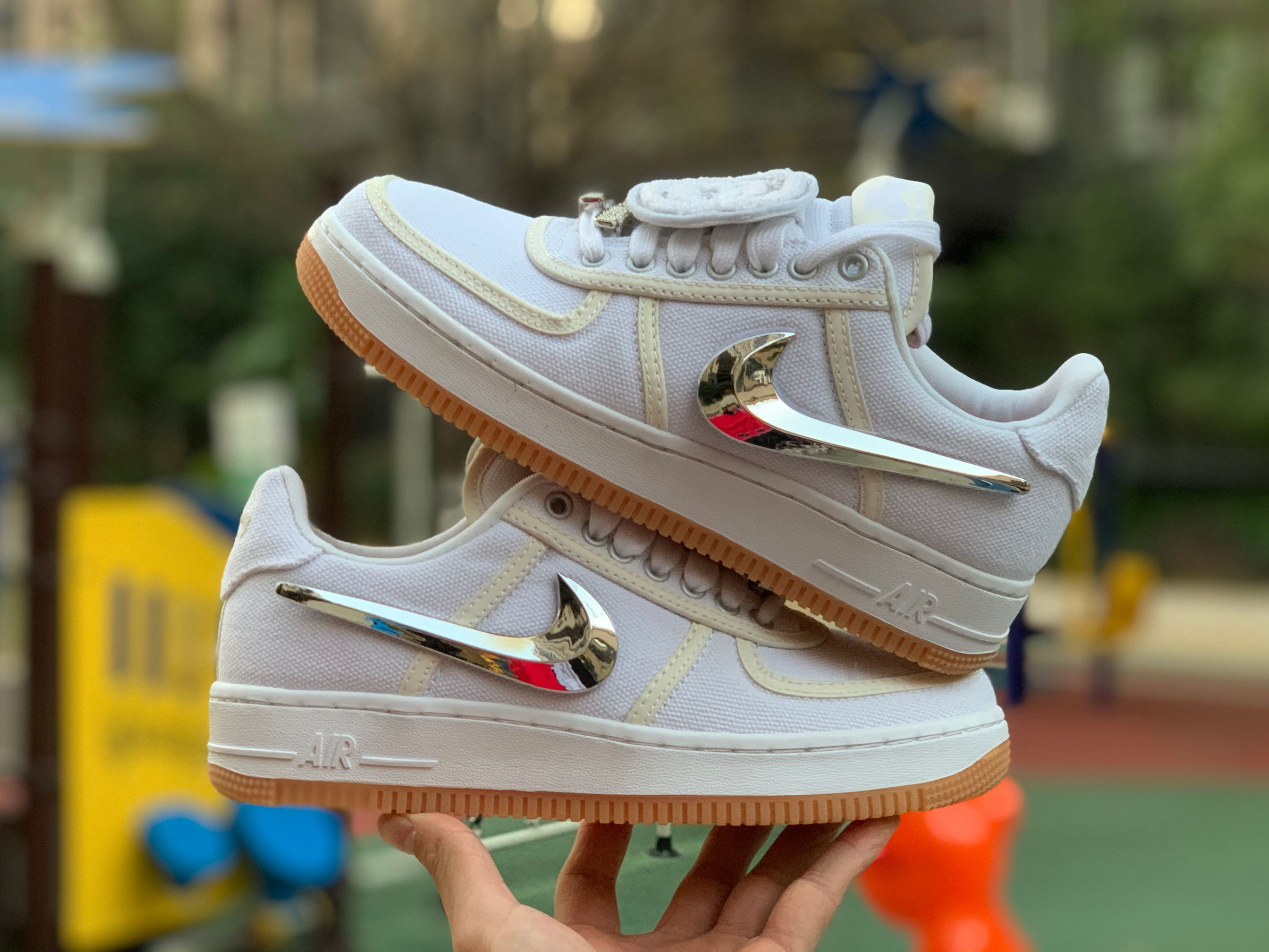 2020 Nike Air Force 1 Low Travis Scott For Wholesale AQ4211-100