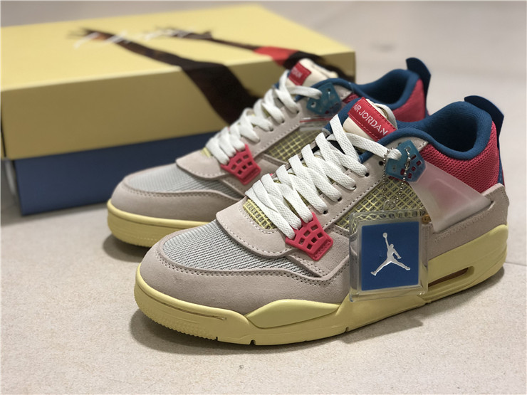 New Release Nike Air Jordan 4 Retro Union Guava Ice Men's Shoes 