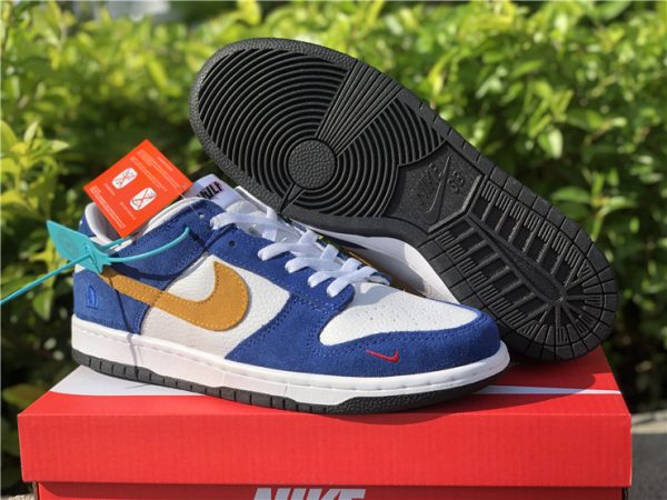 Kasina x Nike Dunk Low 80s Bus Industrial Blue New Releases CZ6501-100