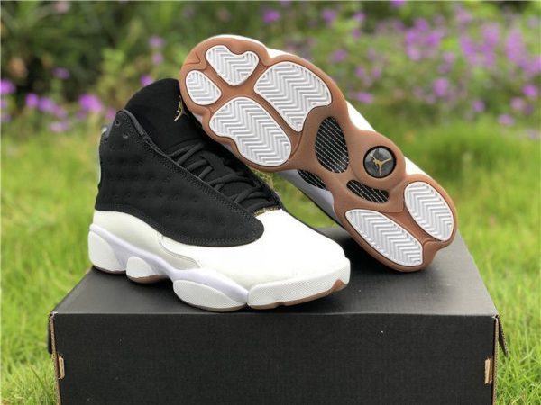 Air Jordan 13 GS Black White Gum Shoes
