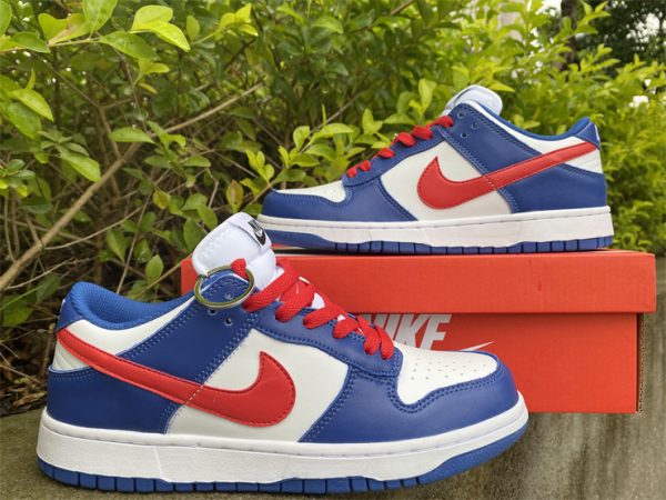 Nike Dunk Low Royal Red Running Shoes For Sale CW1590-104-4