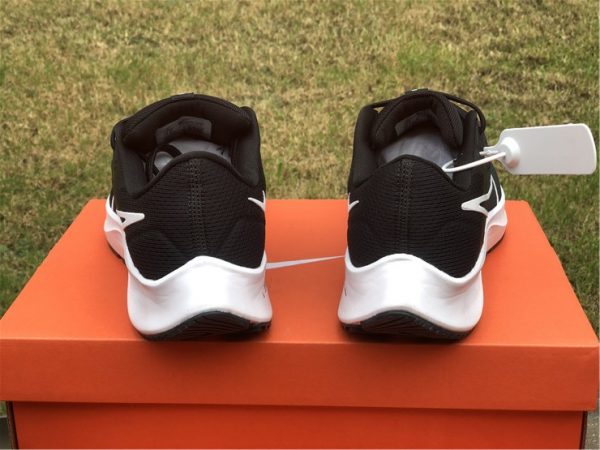 Nike Air Zoom Pegasus 38 Black White Running Shoes CW7356-002-3