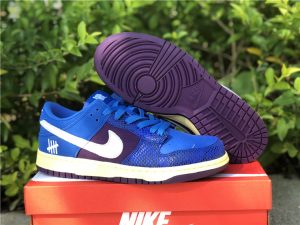 Undefeated x Nike Dunk Low Blue Purple To Buy DH6508-400