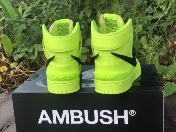 AMBUSH x Nike Dunk High Atomic Green UK For Cheap CU7544-300-3