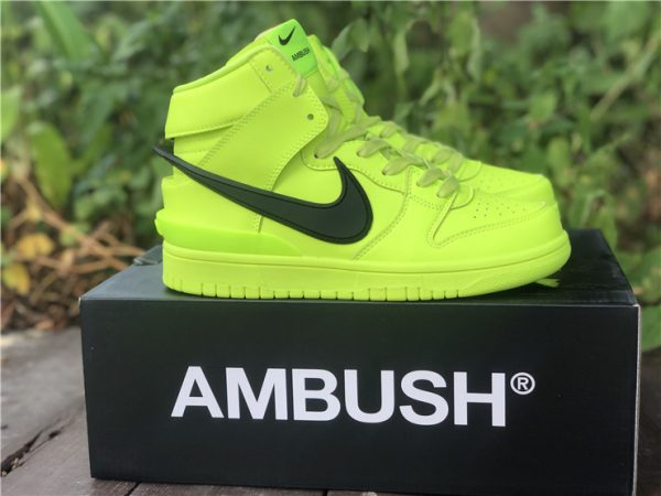 AMBUSH x Nike Dunk High Atomic Green UK For Cheap CU7544-300-6