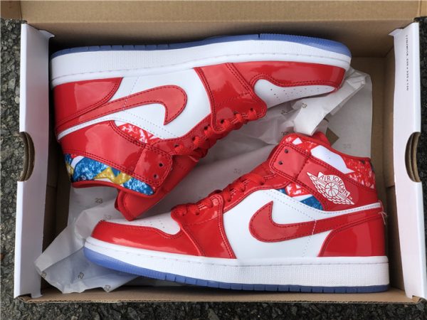 New Release Air Jordan 1 Mid Chicago Red DC7294-600-1