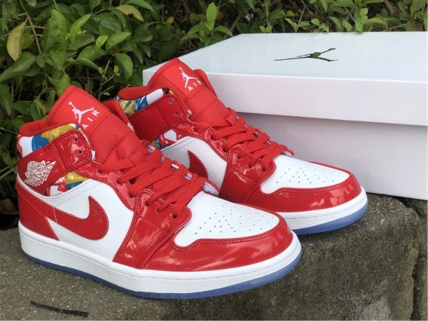 New Release Air Jordan 1 Mid Chicago Red DC7294-600-3