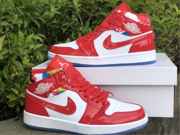New Release Air Jordan 1 Mid Chicago Red DC7294-600-4