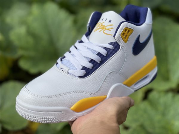Nike Air Flight Legacy Home Lakers In Hand