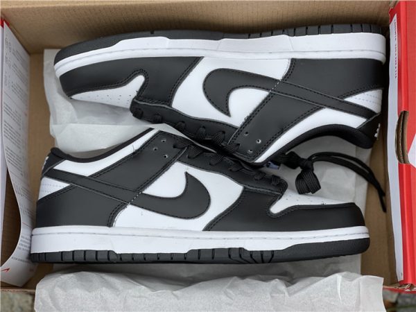 Nike Dunk Low Black White In Box