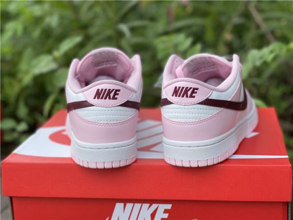 Nike Dunk Low GS Valentine's Day Pink Red White CW1590-601-4
