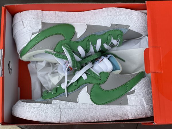 Sacai x Nike Blazer Low Classic Green In Box
