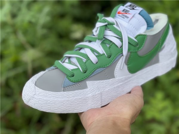 Sacai x Nike Blazer Low Classic Green In Hand
