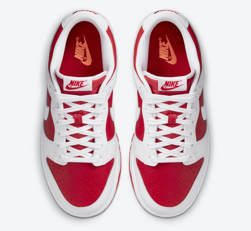 The Nike Dunk Low Championship Red DD1391-600 will be released in September
