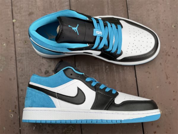 2022 Air Jordan 1 Low Laser Blue Basketball Shoes CK3022-004-2