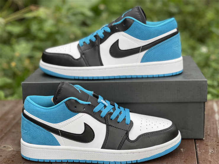 2022 Air Jordan 1 Low “Laser Blue” Basketball Shoes CK3022-004