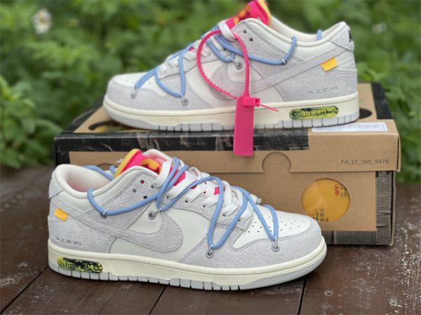 Off-White x Nike Dunk Low Lot 38 of 50 Online DJ0950-113-2