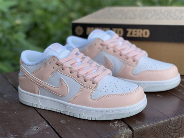 Womens Nike Dunk Low Move To Zero Pink White Authentic DD1873-100-2