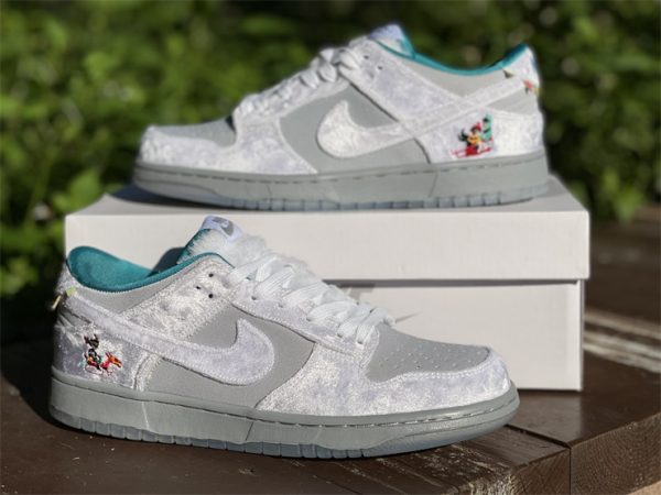 2022 Brand New Nike Dunk Low Ice Shoes DO2326-001-2