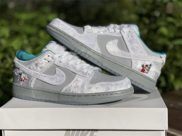 2022 Brand New Nike Dunk Low Ice Shoes DO2326-001-4