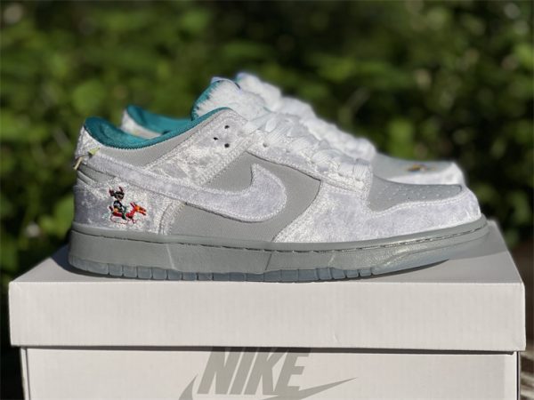 2022 Brand New Nike Dunk Low Ice Shoes DO2326-001-5