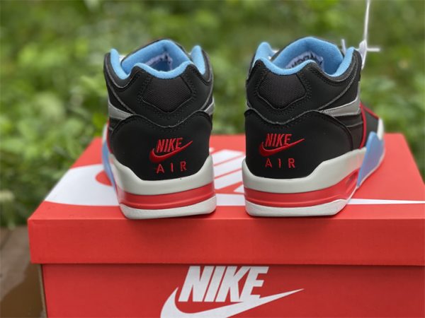 Buy Nike Air Flight 89 Black Blue Red UK Shoes-3