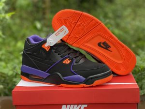 New Nike Air Flight 89 Black Court Purple UK CU4838-001