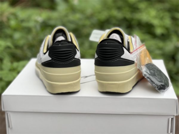 Men Shoes Air Jordan 2 Low White/Sail-Red-Grey DJ4375-106-4