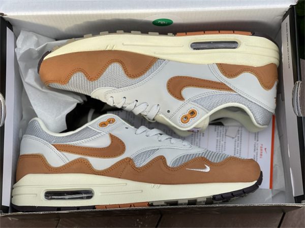 Patta x Nike Air Max 1 Monarch Sneakers For Sale DH1348-001 In Box