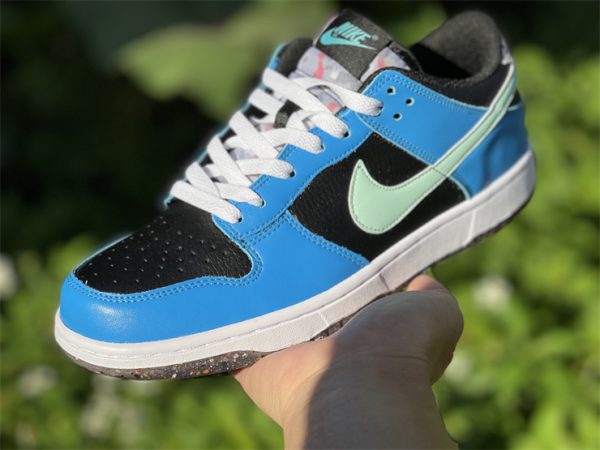 2022 Latest Nike Dunk Low GS Crater Blue Black DR0165-001 In Hand