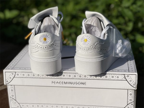 G-Dragon's Peaceminusone x Nike Kwondo 1 White DH2482-100-3