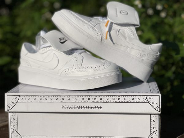 G-Dragon's Peaceminusone x Nike Kwondo 1 White DH2482-100-4