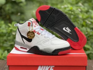 Nike Air Flight 13 Mid White Black Red For Sale 579961-108