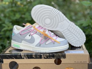 Off-White x Nike Dunk Low 21 of 50 Sneakers UK Sale DM1602-100