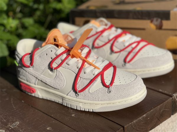 Off-White x Nike Dunk Low Lot 40 of 50 For Sale DJ0950-103-2
