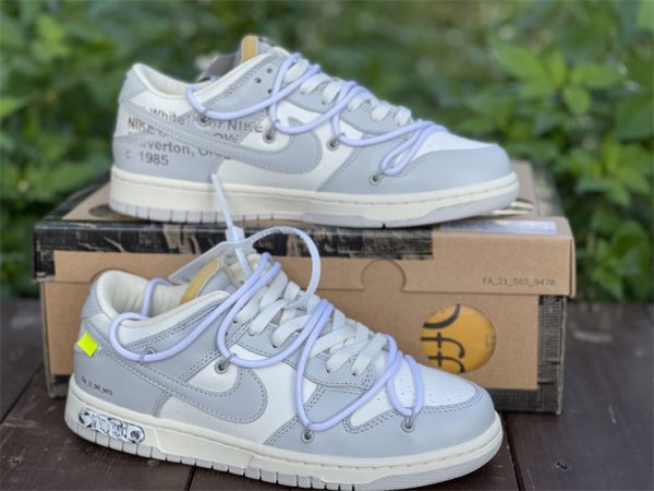 Off-White x Nike Dunk Low Lot 49 of 50 UK Online Sale DM1602-123-1