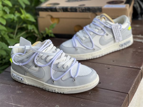 Off-White x Nike Dunk Low Lot 49 of 50 UK Online Sale DM1602-123-2