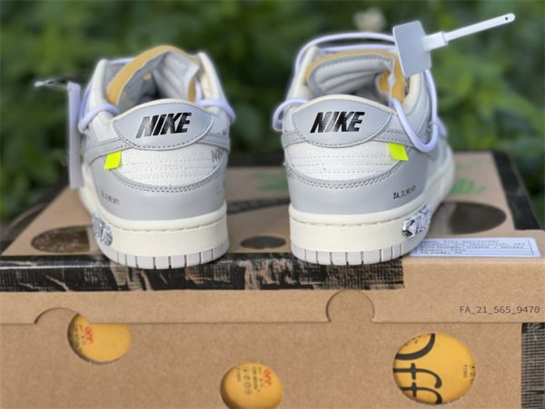 Off-White x Nike Dunk Low Lot 49 of 50 UK Online Sale DM1602-123-4