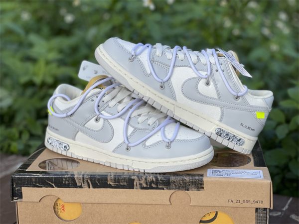 Off-White x Nike Dunk Low Lot 49 of 50 UK Online Sale DM1602-123-5