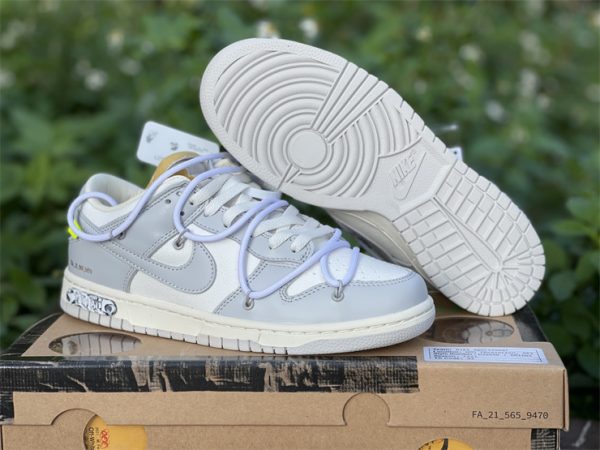 Off-White x Nike Dunk Low Lot 49 of 50 UK Online Sale DM1602-123
