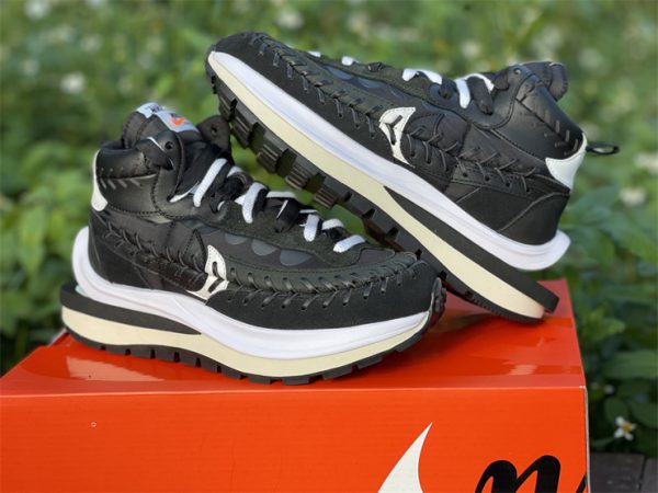 Sacai x Jean Paul Gaultier x Nike VaporWaffle Black White Sneakers DH9186-001-5