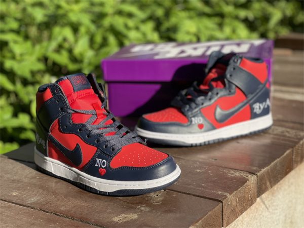 Supreme x Nike SB Dunk High By Any Means For Cheap DN3741-600-1