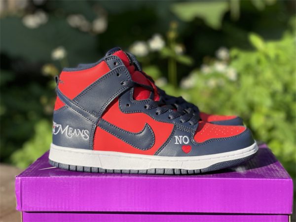 Supreme x Nike SB Dunk High By Any Means For Cheap DN3741-600-5