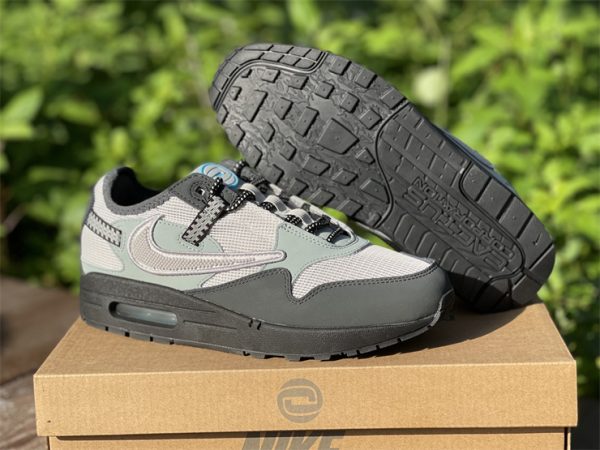2022 Travis Scott x Nike Air Max 1 Cave Stone For Sale UK DO9392-001