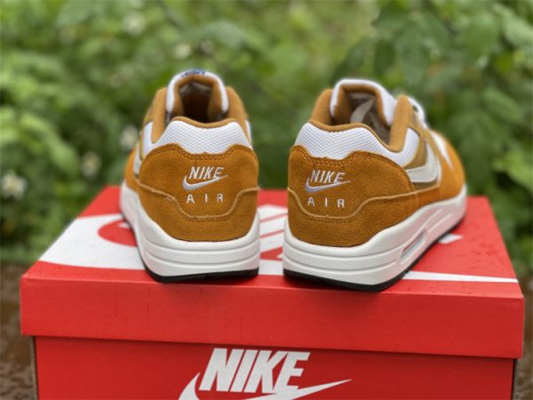 atmos x Nike Air Max 1 Curry UK Trainers On Sale 908366-700 heel