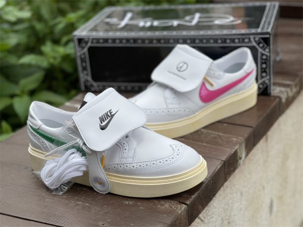 PEACEMINUSONE x Nike Kwondo 1 White Color UK Sneakers DH2482-101-1