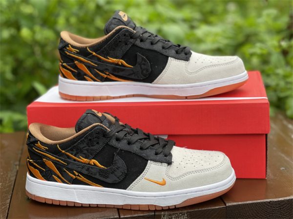 2022 Nike Dunk Low Year of the Tiger UK On Sale DQ5351-001-2
