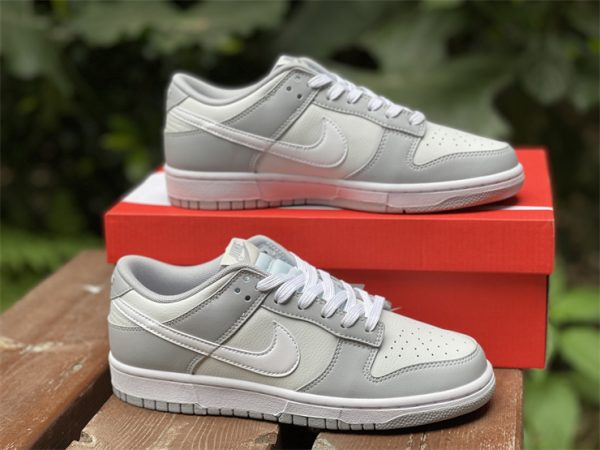 2022 Releases Nike Dunk Low Retro Grey White Shoes DJ6188-001-2