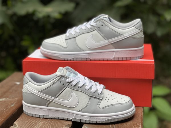 2022 Releases Nike Dunk Low Retro Grey White Shoes DJ6188-001-3