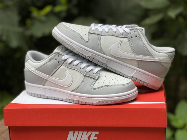 2022 Releases Nike Dunk Low Retro Grey White Shoes DJ6188-001-5